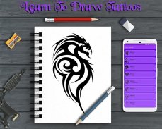 Tattoo Tutorials: Learn How to draw Tattoos screenshot 4