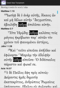 Greek New Testament screenshot 21