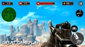 Desert Sniper 3D : Free Offline War Shooting Games APK para