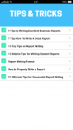 How To Write A Report screenshot 5