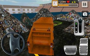 Città Garbage Truck Cleaner 3D screenshot 2