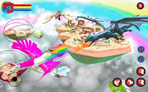 Flying Pegasus Horse Simulator- Unicorn Game screenshot 3