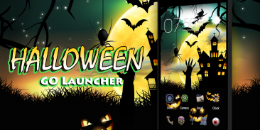 Halloween Dynamic Go Launcher Theme screenshot 4