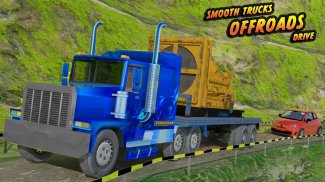 Trailer Cargo Truck Offroad Transporter screenshot 3