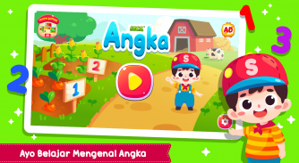 Belajar Angka + Suara screenshot 1