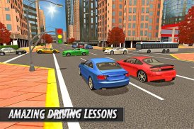 Modern Taxi Driver Car Games screenshot 0