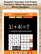 Fraction Calculator + Decimals screenshot 0