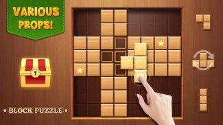 나무 블록 퍼즐 - 클래식 두뇌 퍼즐 게임 screenshot 1