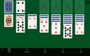 Klondike Solitaire juego screenshot 3