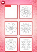 Glitter Flowers Coloring Book screenshot 3