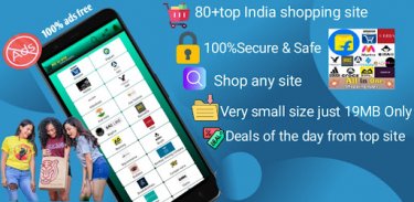 All in one shopping apps India screenshot 2