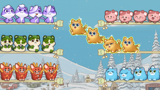 猫の並べ替えパズル: 可愛いペット ゲーム screenshot 4