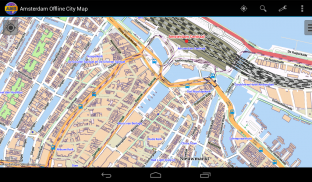 Amsterdam Offline City Map screenshot 4