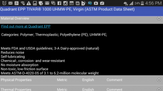 Quadrant Plastics Selector screenshot 1