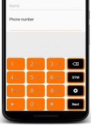 Orange Keyboard screenshot 8