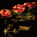 Flowers Pot Shine LWP Icon