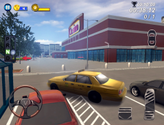 Modern Taxi School Parking 3D screenshot 8