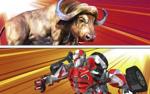 Super X Robot VS Angry Bull Attack Simulator screenshot 7