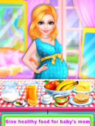 Mommy Pregnancy Baby Care Game screenshot 0