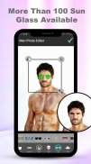 Cool Men Photo Editor, Men Hairstyle Editor screenshot 1