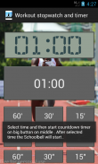 Workout stopwatch and timer screenshot 5
