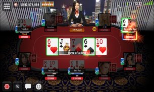 Texas Hold'em Poker + | Social screenshot 1