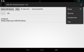 USB HID TERMINAL screenshot 5