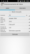 RCM Dimensionamento screenshot 1