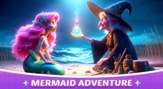 Merge Legend-Atlantis Mermaid screenshot 9