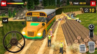 UK School Bus Driver - Offroad screenshot 4