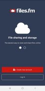 Files.fm cloud storage and backup screenshot 2