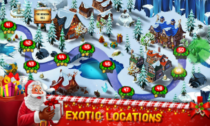 圣诞老人圣诞节逃脱 - 冷冻雪橇 screenshot 1