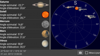 Soleil, lune et planètes screenshot 0