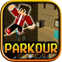 Parkour Jump Obstacle Course Icon