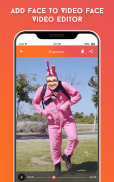 Add Face To Video - Face Video Editor screenshot 1