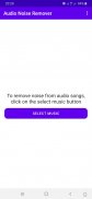Noise Removal App (Audio & Vid screenshot 1