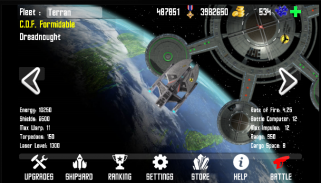 ✦ STELLAR TREK -  sim di combattimento spaziale screenshot 1