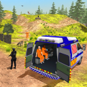 Police Car Van Driving Game 3D Icon