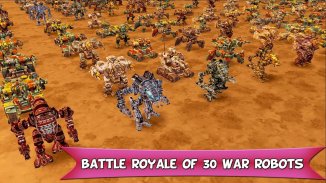 RoboRoyale : Battle Royale Of War Robots screenshot 2