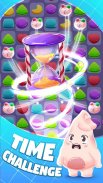 لعبة المطابقة Gummy Wonderland Match 3 Puzzle Game screenshot 0