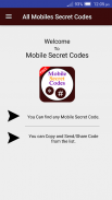 All Mobile Secret Codes screenshot 1