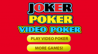 Joker Poker screenshot 1