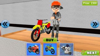 Office Motorcycle Racing Stunt screenshot 3