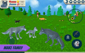 Wolf Simulator: Wild Animals 3 screenshot 5