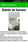 Batidos para el colon y su buen funcionamiento screenshot 1