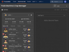 TradeNBA: NBA Trade Machine & GM Tools screenshot 2