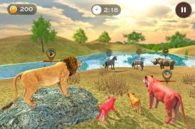 Lion Family Simulator: Jungle Survival screenshot 4
