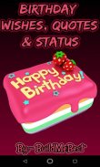 Happy Birthday Wishes, Quotes, Bday Greeting Cards screenshot 0