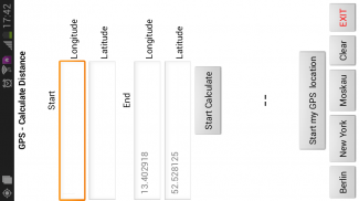 Calculate Distance - GPS screenshot 1