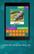 đoán tên động vật tiếng việt screenshot 12